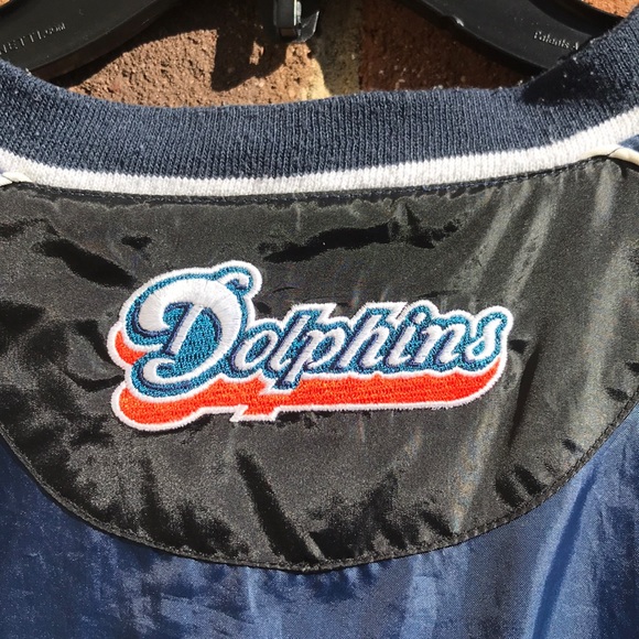 NFL Vintage Miami Dolphins Windbreaker Pullover - Picture 8 of 8
